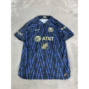 Nike Club America 2022-23 Away Soccer Jersey Boys Size XL Blue